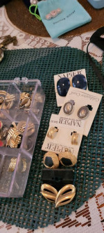 Tons of Clip Back Earrings
