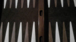 Beautiful Teak 24" backgammon set