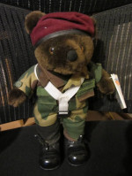 1989 - Bear Forces of America bear US Army Airborne 10" Plush