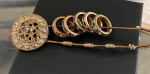 Vintage, safety pin brooch