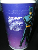 BATMAN 32oz Taco Bell 1989 CUPS (3)