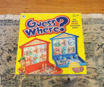Rare 2004 Guess Where Milton Bradley Guessing Game Pre-owned