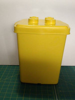 Bucket of Duplo Blocks
