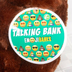 Poop Emoji Talking Plush Bank 10" Brown DGL Toys 2017