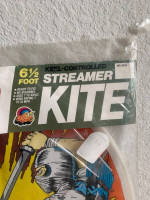 Vintage G.I. Joe 6-1/2 Foot Streamer Kite, 1986, NEW Sealed