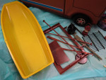 Vintage Big Jim Camper & Boat