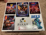 New Disney Pixar 5 Puzzles