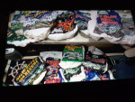 Hess trucks and hess bags