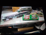 Hess trucks and hess bags
