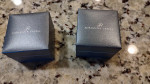 Adrianna Papell Pricess Baguette Cut 1 ct 14K Engagement Ring Two Tone