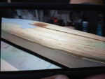 5 1/2 FOOT LONG RC HAND MADE WOODEN BATTLESHIP NO SHIPPING