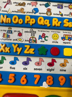 Vintage Vtech Little Smart Alphabet Picture Desk Electronic Learning T
