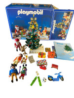 Playmobil 3931 Lighted Christmas Tree Santa & Accessories