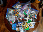 Over 10+ Lbs of Legos, 2 Retired Sets included! Revamped!