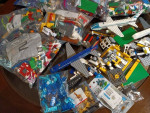Over 10+ Lbs of Legos, 2 Retired Sets included! Revamped!