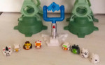 STAR WARS angry Birds AT-AT Attack Jenga knock down Game