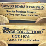 Boyds Wagon for Bears Pull Wood Large Wheels 18"