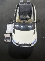 Land Rover Ride on Car with Parent Remote Control White