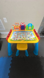 Vtech learning table