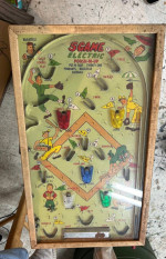 1940’s 5 game Poosh m up baseball pinball