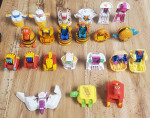 McDonalds Vintage Changeables Transformer Complete Set Of 22 ‘87-90