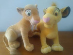Disney Simba and Nala stuffed animal toys
