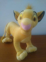 Disney Simba and Nala stuffed animal toys
