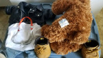 Build A Bear Motorcycle outfit and bear from 2003