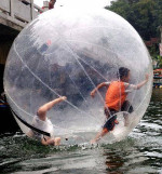 NEW HUGE 51" inflatable AIR GIGA BALL GIGABALL FUN Be a Human Hamster!