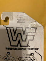 WWF The BIG BOSS MAN, HASBRO Wrestling Figure, WWF 1991, BLUE CARD, NEW