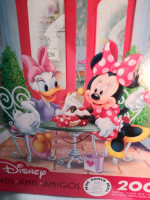 Jigsaw puzzle 200 piece Daisy Duck and Minnie Mouse