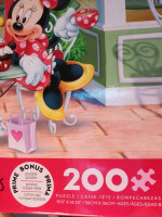 Jigsaw puzzle 200 piece Daisy Duck and Minnie Mouse