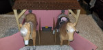 OUR GENERATION Horse Barn/Stable With Horses and Accessories