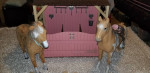 OUR GENERATION Horse Barn/Stable With Horses and Accessories