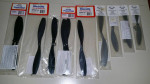 Electric RC model airplane propellers