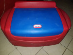 Little Tikes Full Size TOY BOX Red & Blue