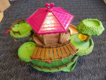 LI'L WOODZEEZ Family Treehouse 3 Story Interactive Tree House Play Set