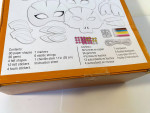 Color-In Paper Mask Kit - Creatology makes 6 Crafts DIY scrapbook NEW