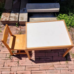Kids wood table and chairs