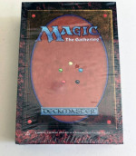 FACTORY SEALED 1995 MTG DECK MASTER SET AND 2 SCRYE COUNTERS