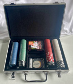 Poker Set in Aluminum Box