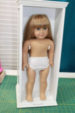 American Girl White Storage Tower for 18" Doll