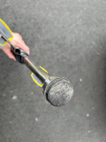 Yellow pogo stick