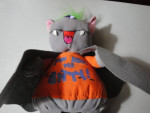 Halloween Vintage Plush Stuffed Animal Vampire Bat You Drive Me Batty
