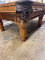 9’ Atlantic Billiard Corp Pool Table