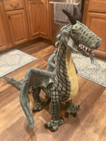 Huge Melissa and Doug Winged Dragon Stuffed Animal Toy