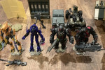 Lot of Halo Action Figures and Vehicles with Boxes