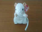 5 Rodents, TY Beanie Babies, creased hanging tags, each - $5
