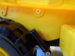 PLASTIC TOY DUMPTRUCK