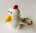 25 FUN ANIMAL LOVER KEYCHAINS/KEYRING(Dog/Pig/Chicken/Cow/Frog/Koala)